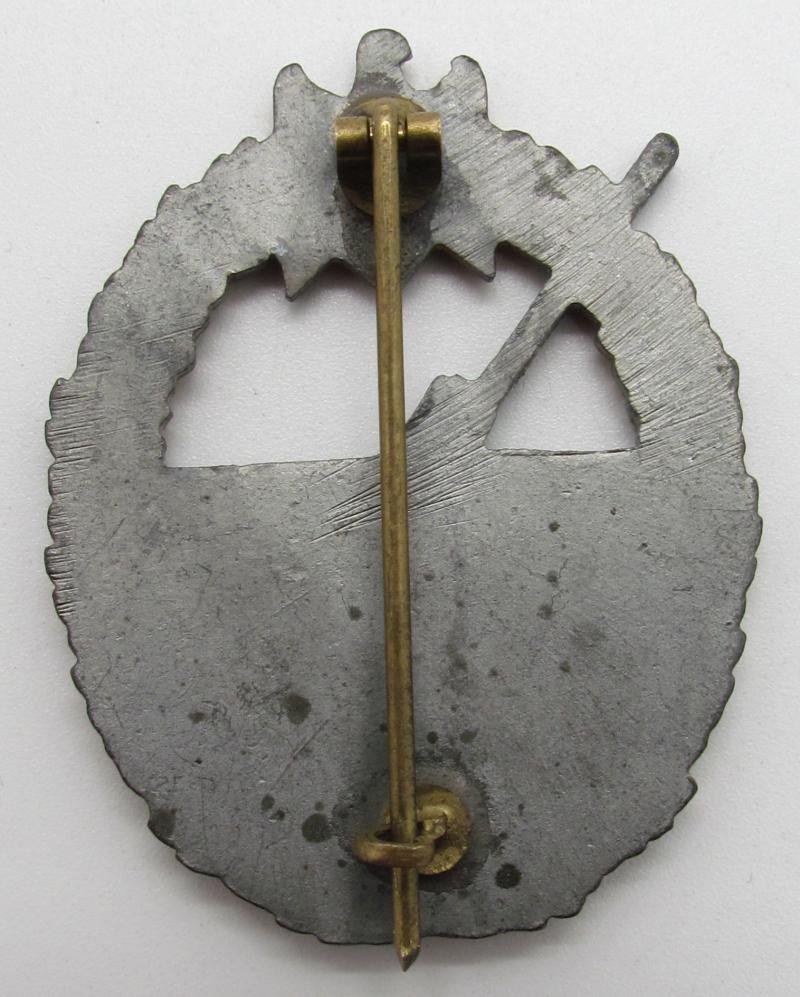 Kriegsmarine coastal artillery war badge by Steinhauer & Lück — image 6