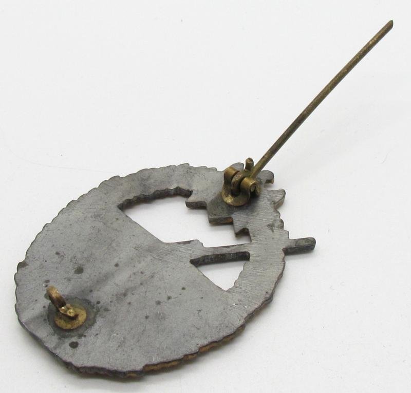 Kriegsmarine coastal artillery war badge by Steinhauer & Lück — image 8