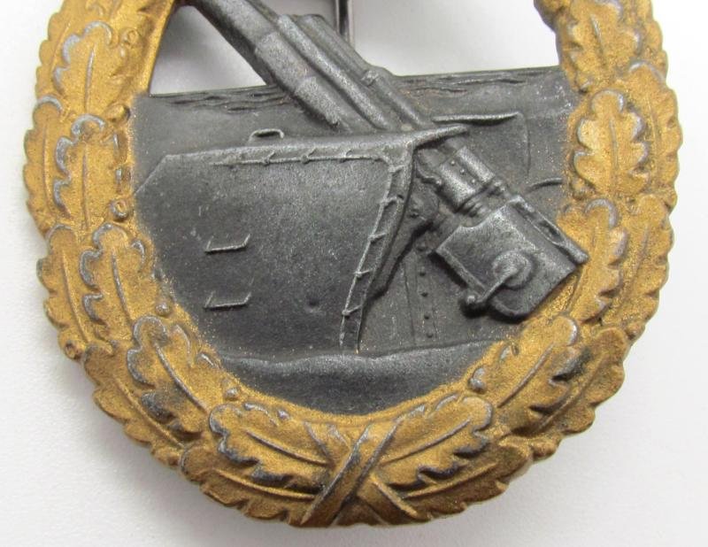 Kriegsmarine coastal artillery badge (FLL43) — image 4