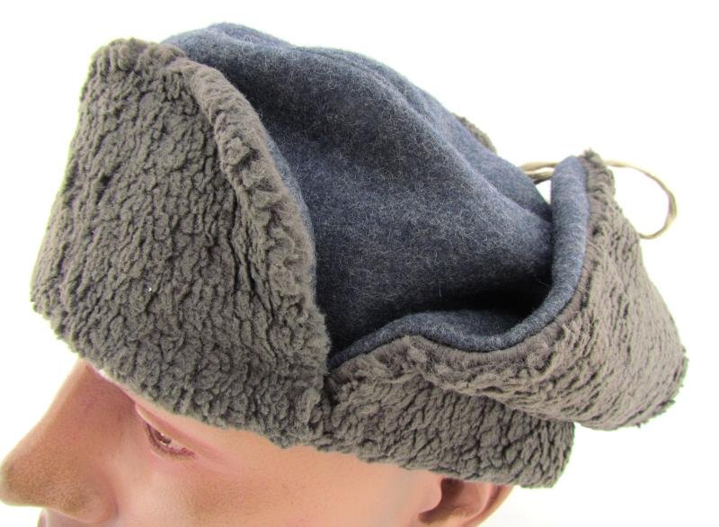 Luftwaffe Winter Fur Cap Maker Marked and LBA Stamp....Mint — image 5