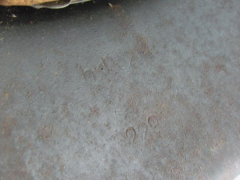 M42 Heer/Waffen-SS no decal steel helmet hkp62 — image 13