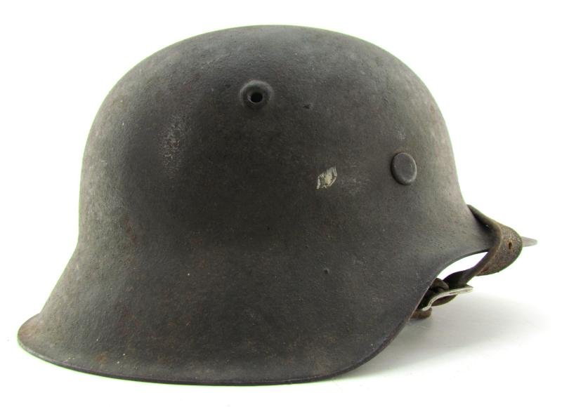 M42 Heer/Waffen-SS no decal steel helmet hkp62 — image 15
