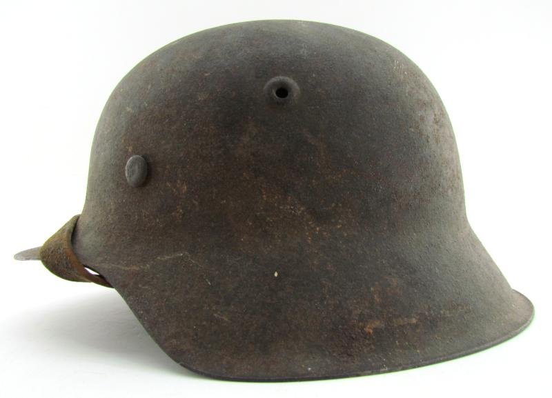 M42 Heer/Waffen-SS no decal steel helmet hkp62 — image 16