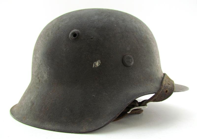 M42 Heer/Waffen-SS no decal steel helmet hkp62 — image 2