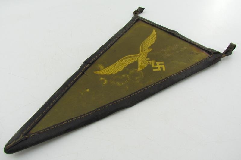 Luftwaffe Officer Vehicle Rigid Fender Staff Pennant Flag — image 8