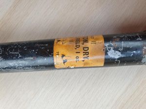 SOE / Engineers Gun cotton primer tube.