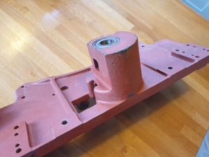 Quad Mount M45-M55 Plate for drive train Cast Iron.