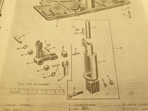 Quad Mount M45- M55 Clamp assy.