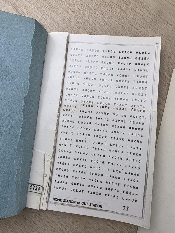 SOE code book page, original — image 5