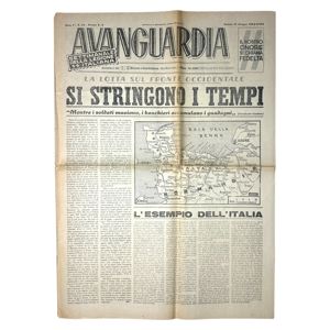 Original WWII Italian Waffen-SS newspaper