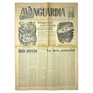 Original WWII Italian Waffen-SS newspaper