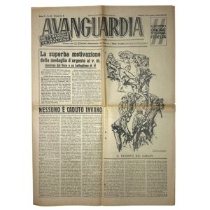 Original WWII Italian Waffen-SS newspaper