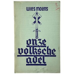 Original WWII Flemish VNV brochure – Onze Volksche Adel