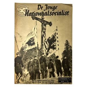 Original WWII Flemish NSJV 'De Jonge Nationaalsocialist' magazine