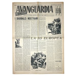 Original WWII Italian Waffen-SS newspaper