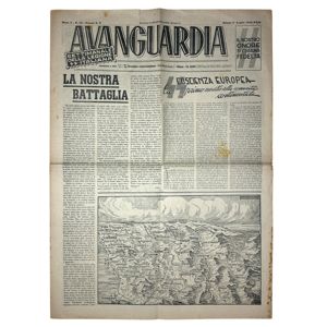Original WWII Italian Waffen-SS newspaper