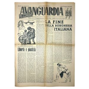 Original WWII Italian Waffen-SS newspaper