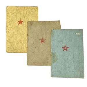 Original WWII Russian/Soviet ID booklets