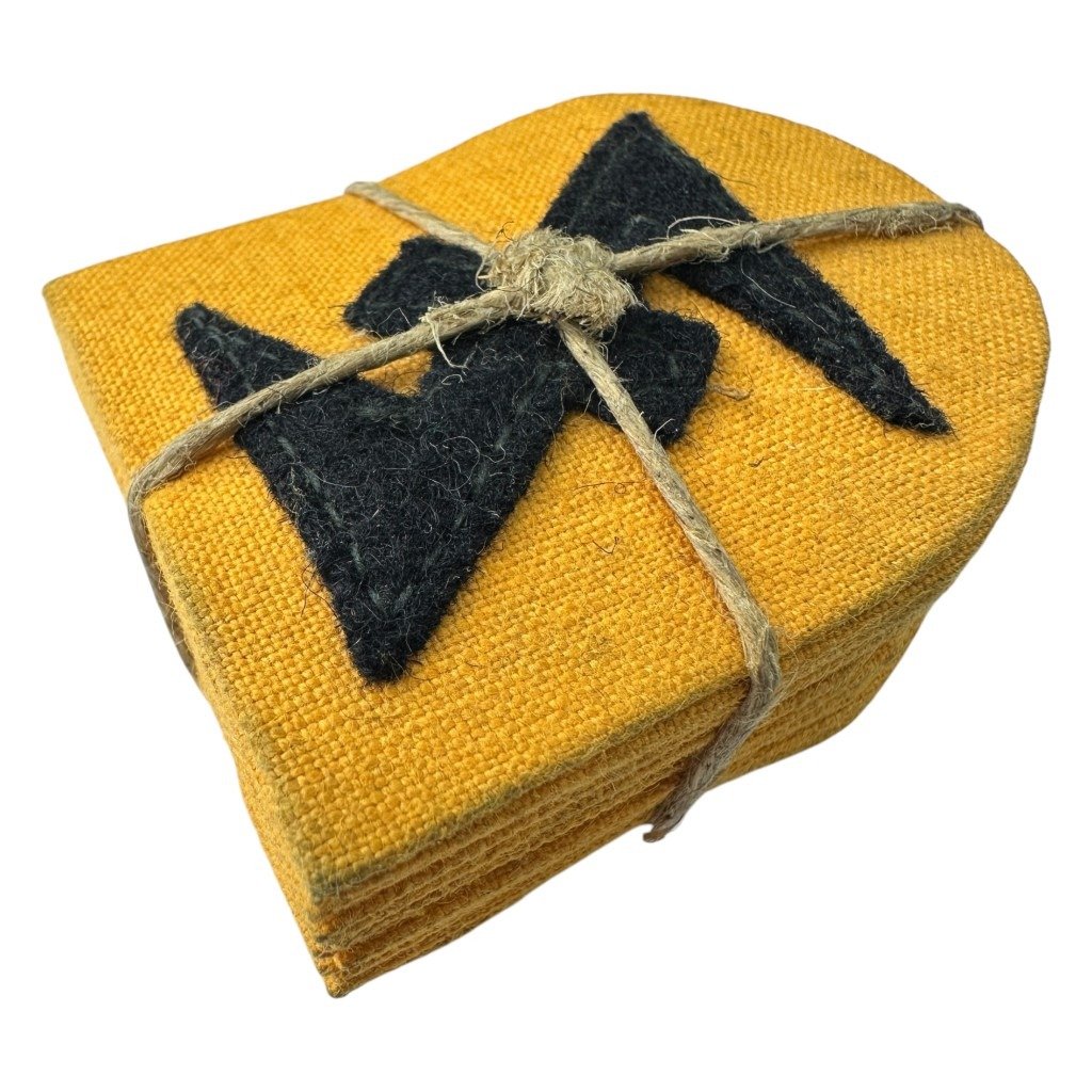 Original WWII Flemish NSKK/Zwarte Brigade shield — image 5