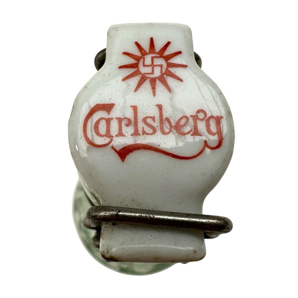 Original WWII Danish Carlsberg lemonade bottle — image 2