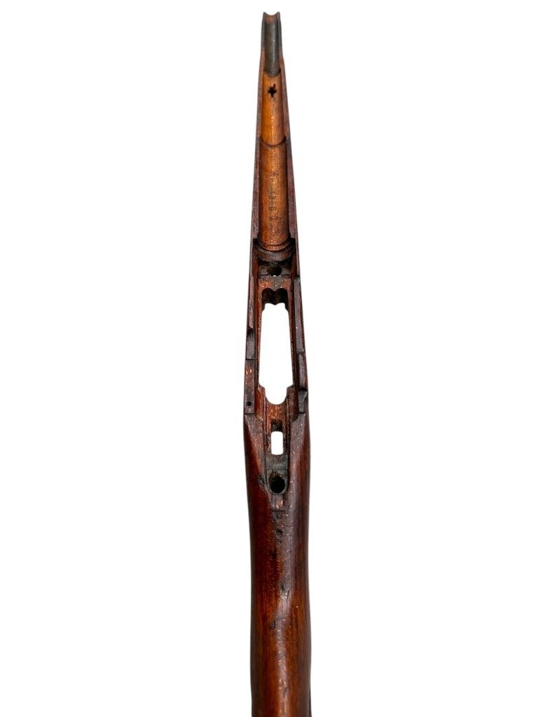 Original WWII German Mauser K98 wooden rifle stock — image 10