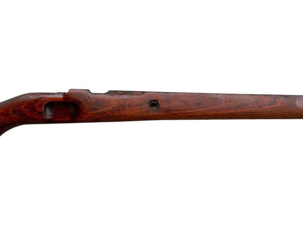 Original WWII German Mauser K98 wooden rifle stock — image 3