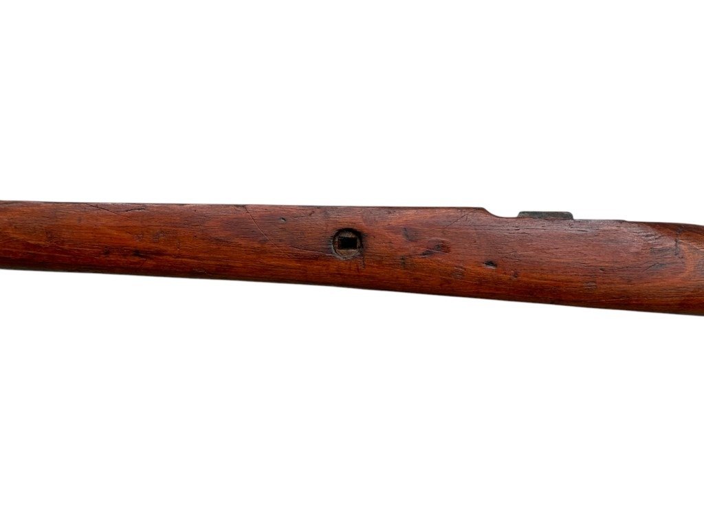 Original WWII German Mauser K98 wooden rifle stock — image 7