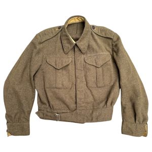 Original WWII Canadian battle dress jacket 1941