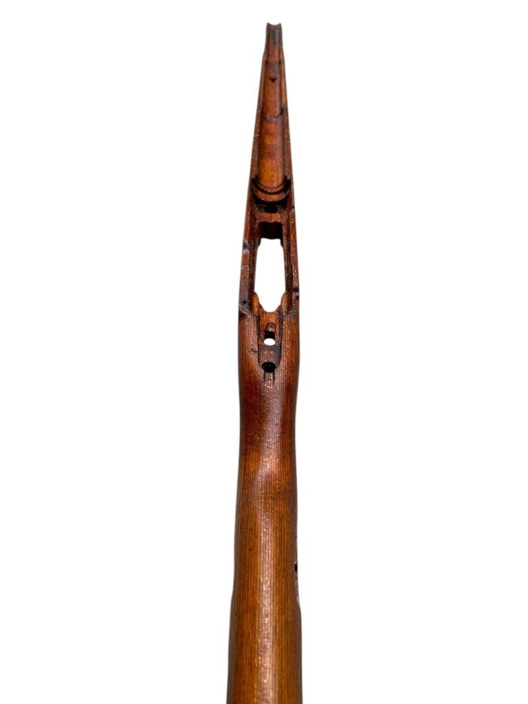 Original WWII German Mauser K98 wooden rifle stock — image 10