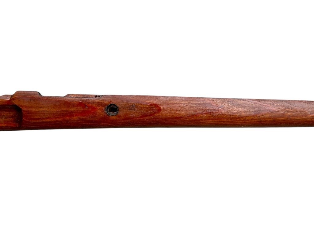 Original WWII German Mauser K98 wooden rifle stock — image 3