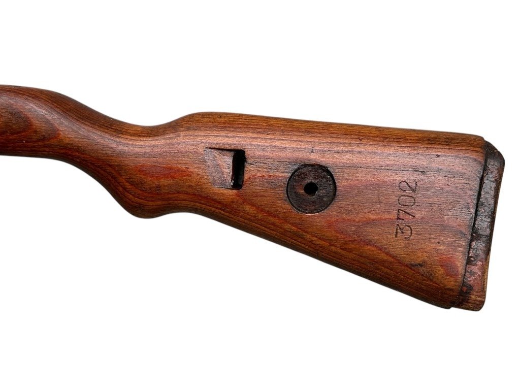 Original WWII German Mauser K98 wooden rifle stock — image 6