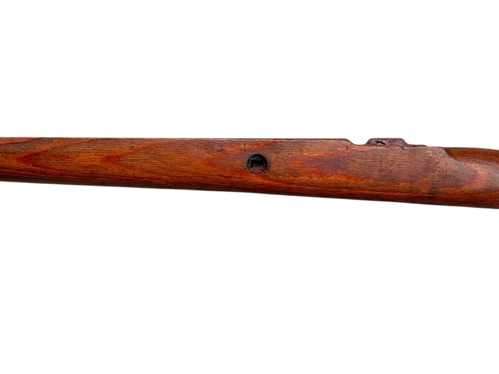 Original WWII German Mauser K98 wooden rifle stock — image 7
