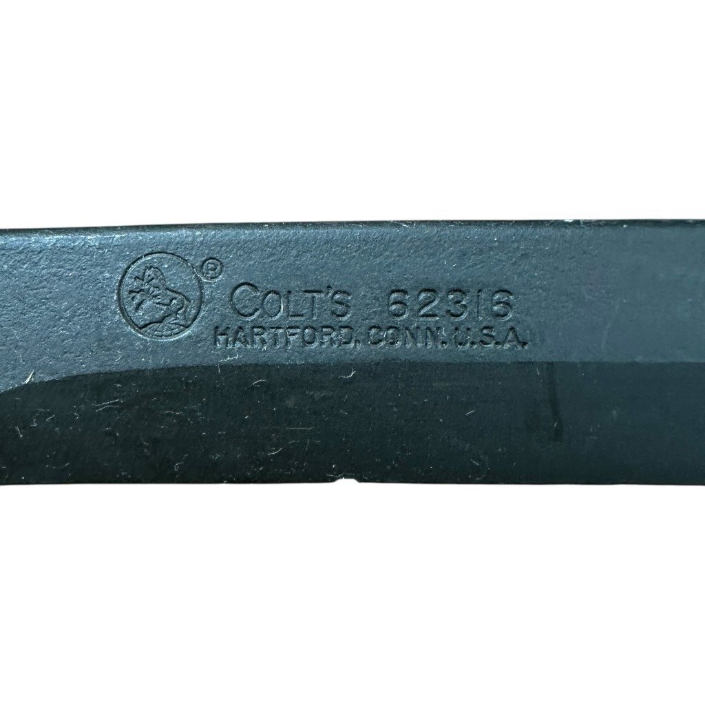 Original Vietnam War era US M7 bayonet by Colt — image 3