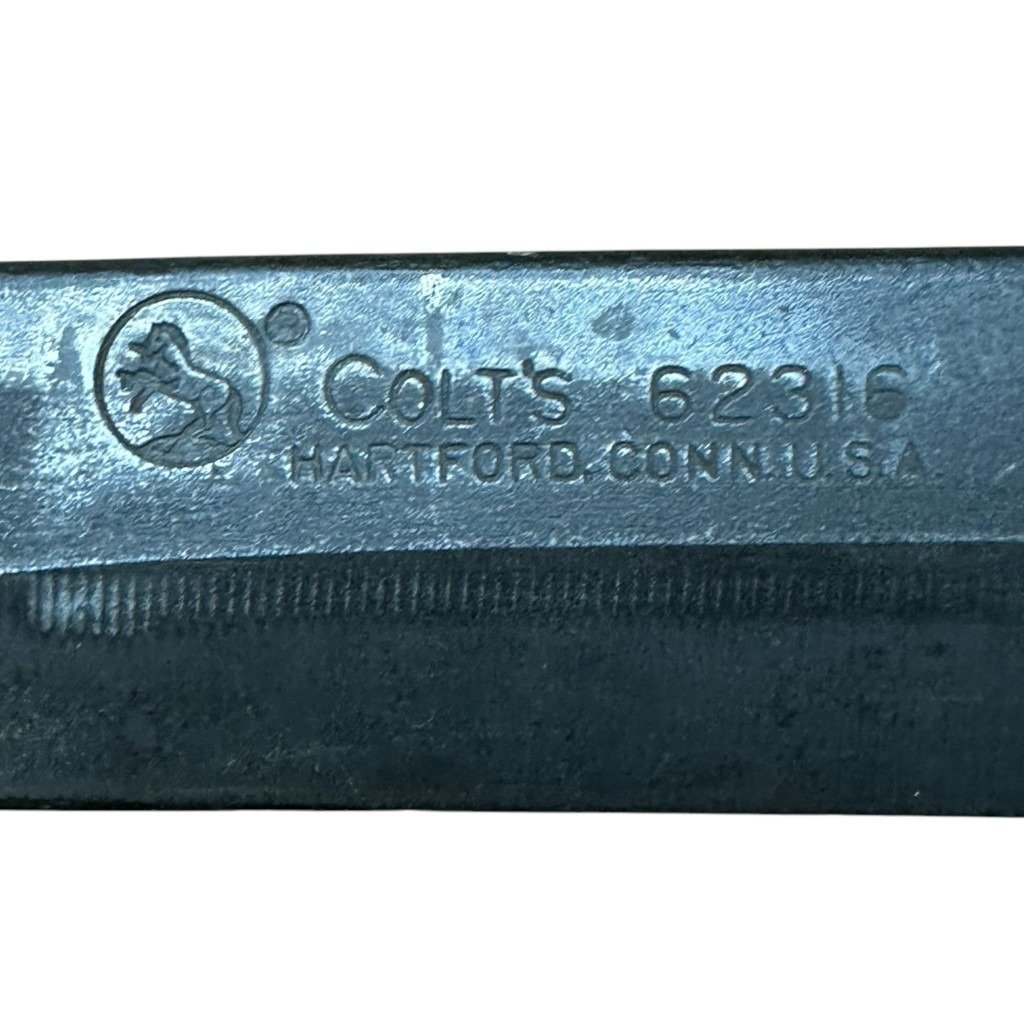 Original Vietnam War era US M7 bayonet by Colt — image 3