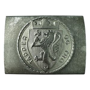 Original WWII Norwegian NS Nasjonal Samling buckle