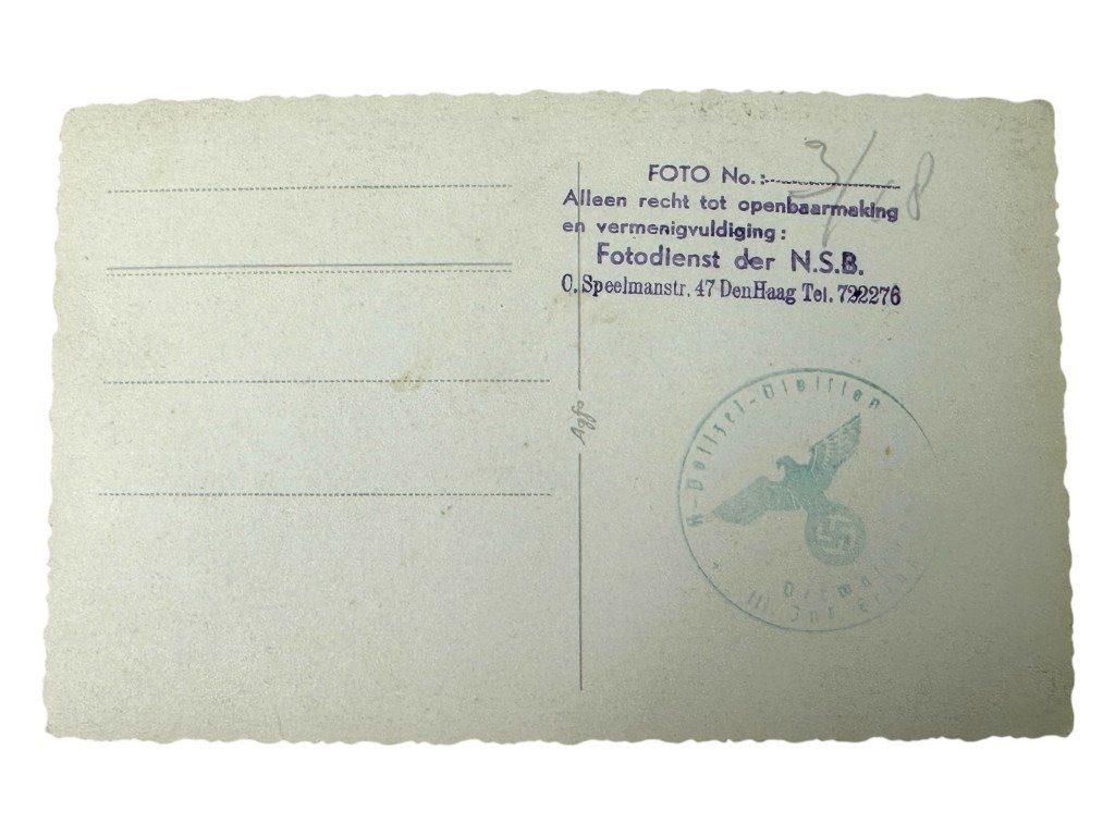 Original WWII Dutch SS photo — image 3