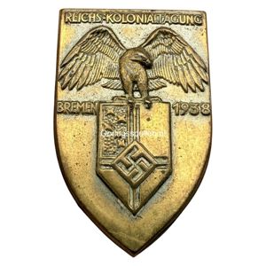 Original WWII German Reichskolonialtagung Bremen 1938 pin