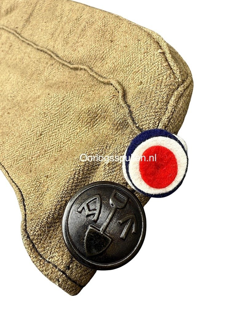 Original WWII Norwegian 'Arbeidstjeneste' overseas cap — image 2