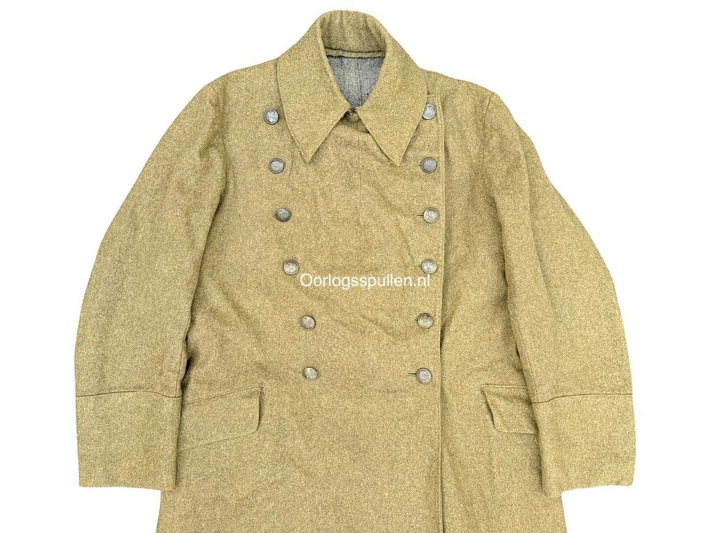 Original WWII Norwegian 'Arbeidstjeneste' overcoat — image 2