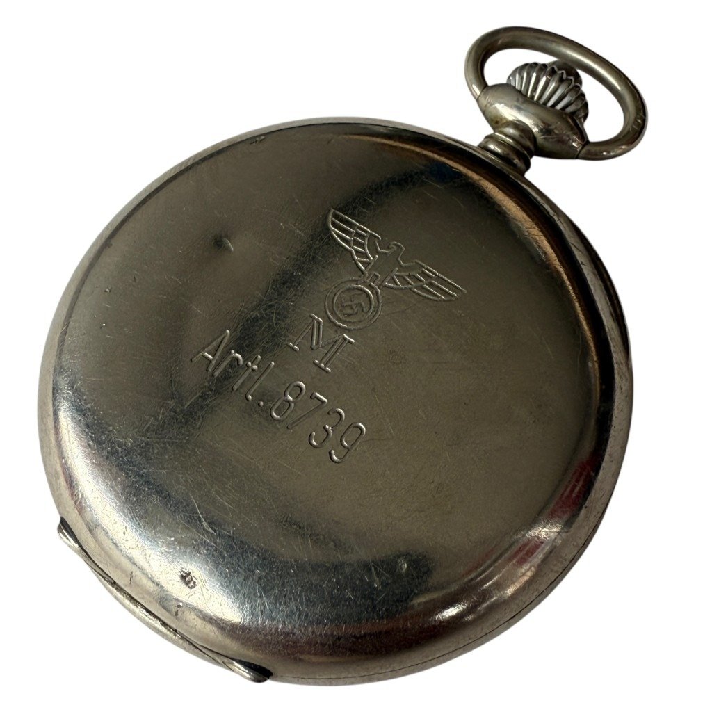 Original WWII German Kriegsmarine Minerva stopwatch — image 4