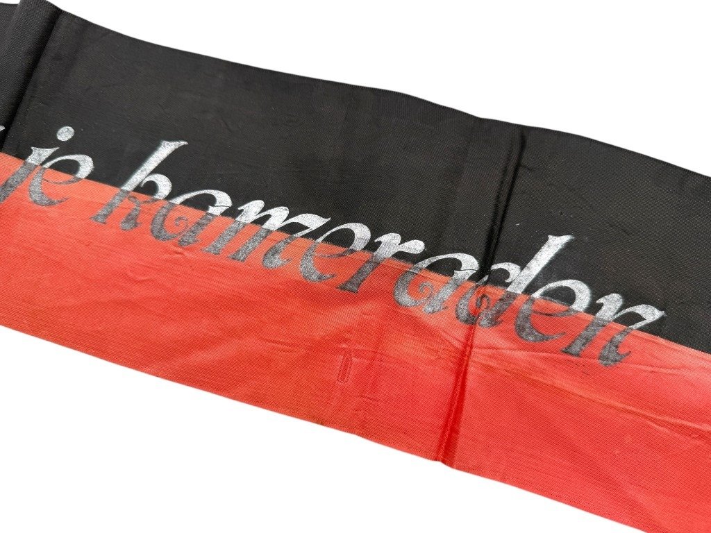 Original WWII Dutch NSB grave ribbon — image 4