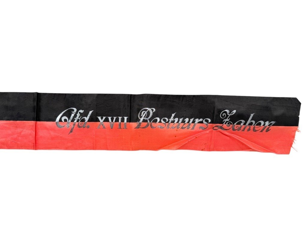 Original WWII Dutch NSB grave ribbon — image 5