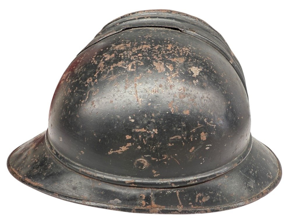 Original Pre 1940 Dutch 'Burgerwacht Gorinchem' M15 Adrian helmet — image 5