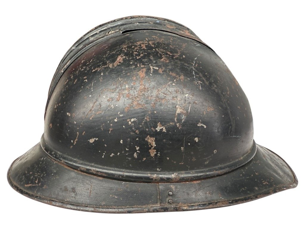 Original Pre 1940 Dutch 'Burgerwacht Gorinchem' M15 Adrian helmet — image 6
