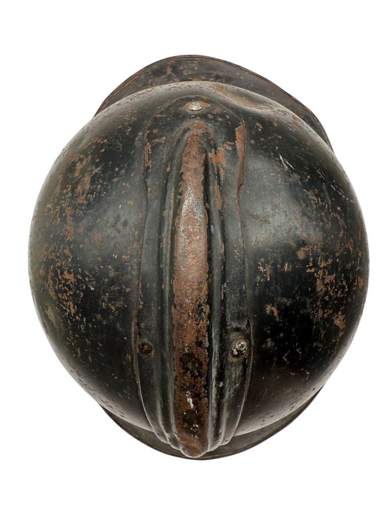 Original Pre 1940 Dutch 'Burgerwacht Gorinchem' M15 Adrian helmet — image 7