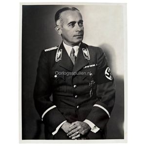 Original WWII German portrait photograph of Reichssportführer Hans von Tschammer …