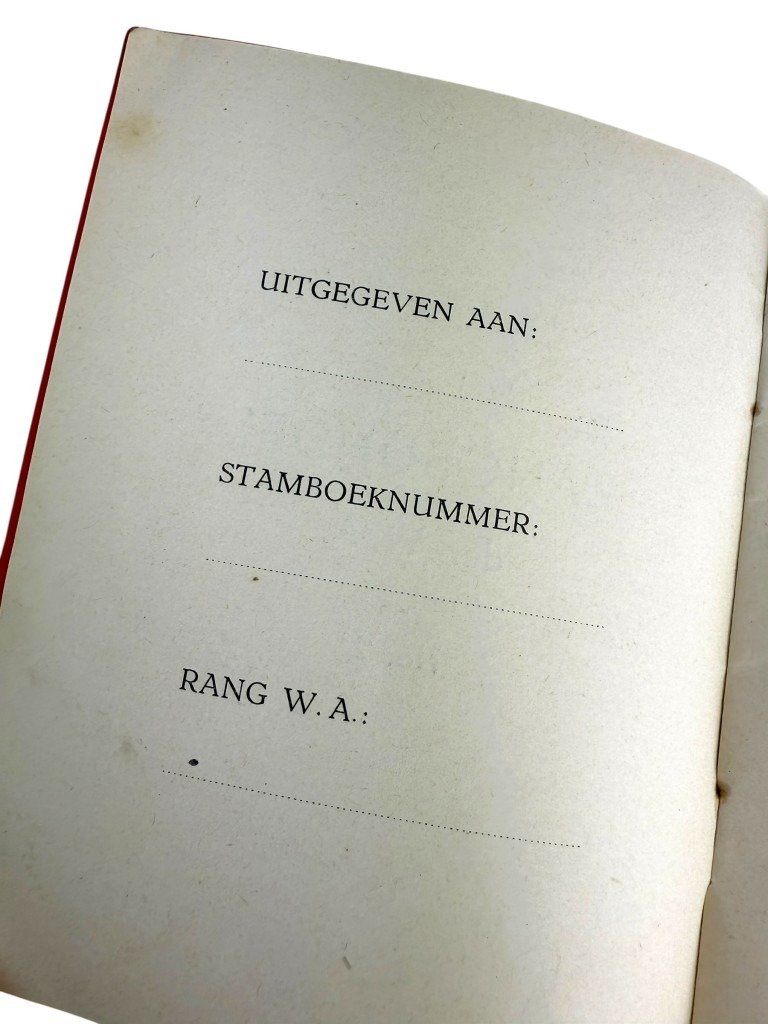 Original WWII Dutch NSB W.A. song booklet — image 6