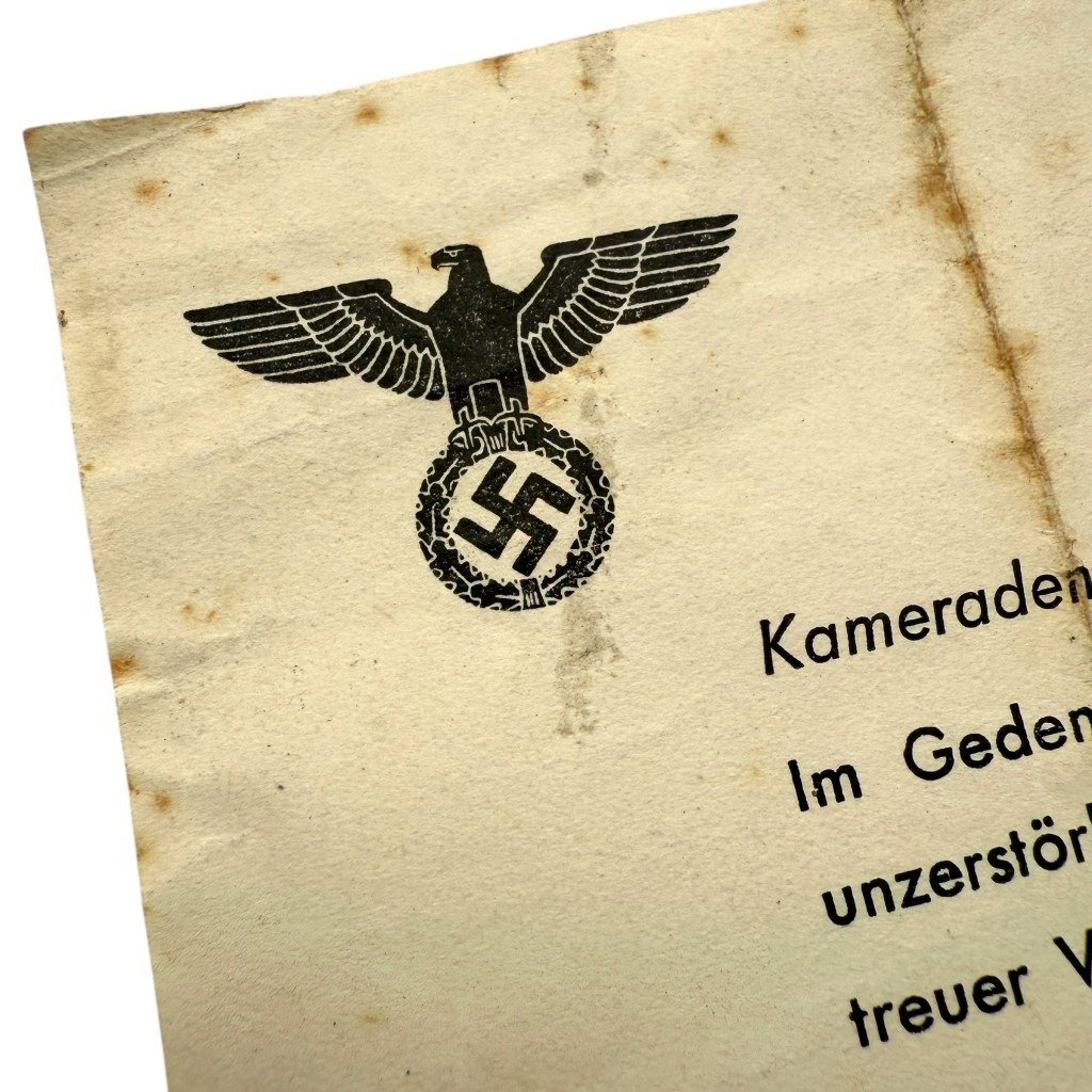 Original WWII German document Dr. Arthur Seyss-Inquart — image 2