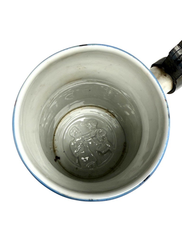 Original WWI German 4e Lothringen Feldartillerie-Regiment Nr. 70 beer stein — image 13