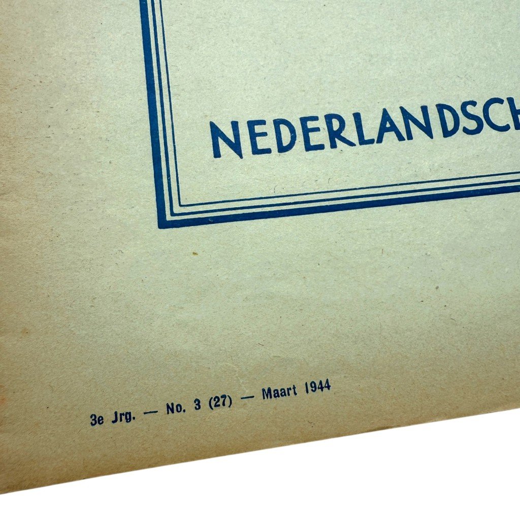 Original WWII Nederlandsche Arbeidsdienst 'Vorming' booklet – No. 3, March 1944 — image 2